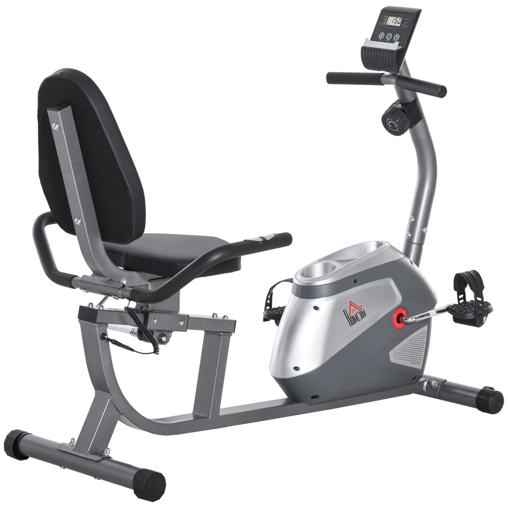 Bicicletta da camera reclinata ¨C zephmum ¨C grigio 136x62.5x98 cm
