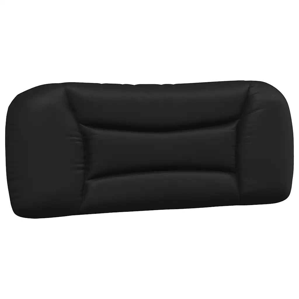 Letto singolo | Letto per adulti | Giroletto senza Materasso Hvar Nero 100x200 cm in Similpelle