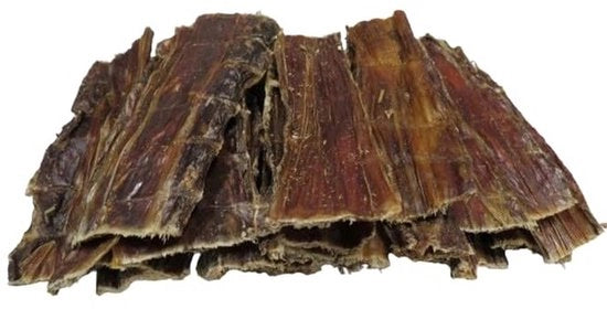 Strisce di Carne di Manzo 1KG - Snack per Cani Ipoadrenali - Naturale - Senza Grano e Senza Glutine - Ricco di Proteine - Salute e Nutrizione per Cani