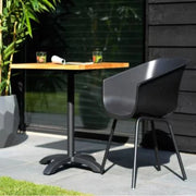 Set di 2 sedie AMALIA Element Alu HARTMAN - Nero