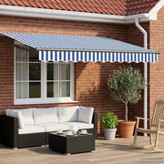 Tenda retrattile manuale con LED 3 x 2,5 m 3419417