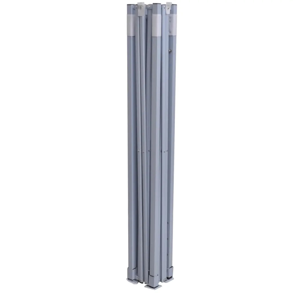 Gazebo | Pergolato Professionale Pieghevole 2x2 m in Acciaio Crema