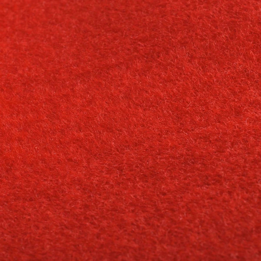 Tappeto Rosso 1 x 20 m Poliestere 42052431