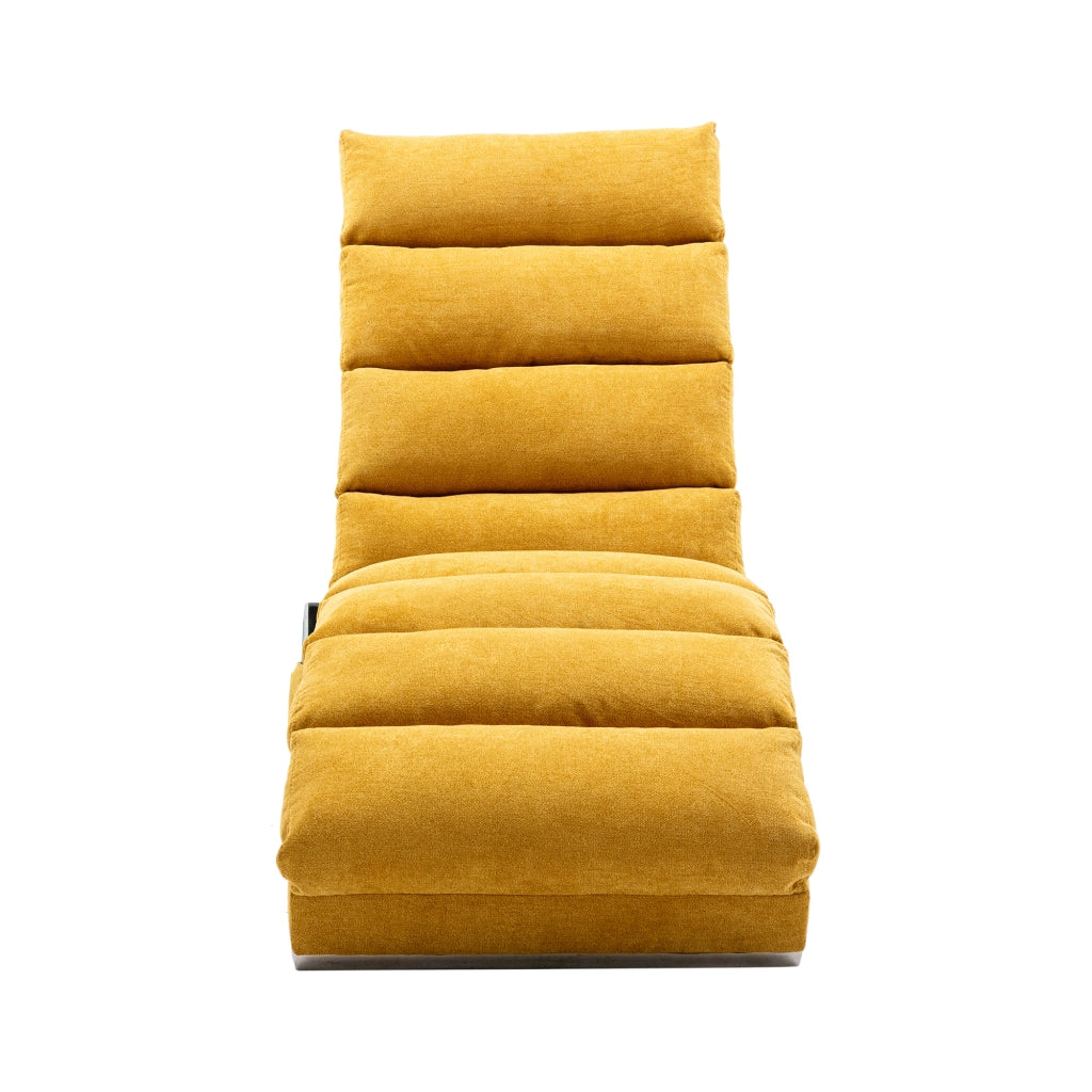 Divano Letto Relax con Vibrazione e Tasche Laterali ¨C MINIMAL ¨C Grigio