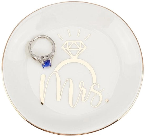 Supporto per orecchini decorativo compatto - 10 x 10 cm - Supporto per bracciali e anelli