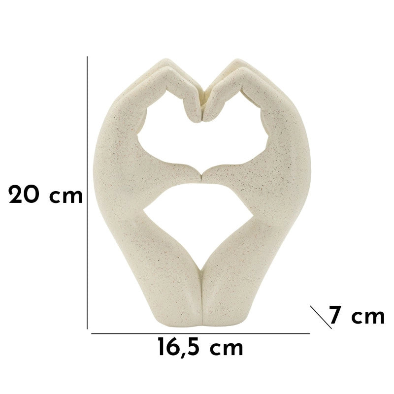 Scultura Love Stons cm 16,5x7x20
