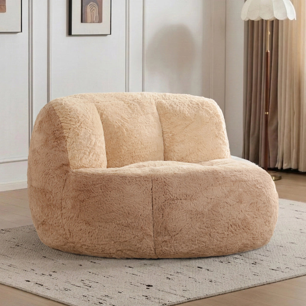 Poltrona Bean Bag ¨C Minimal ¨C Marrone+Cammello