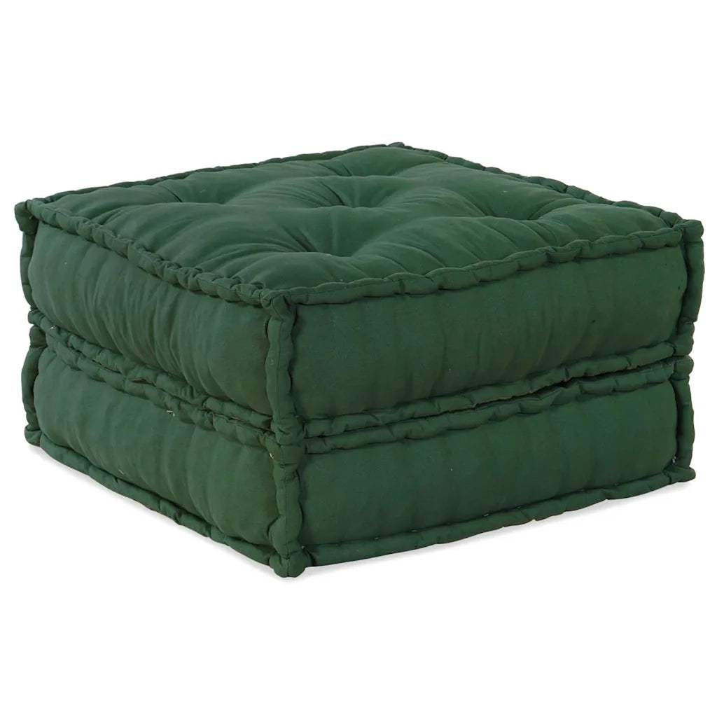 Divano modulare 4 pcs Verde Tessuto 3315079