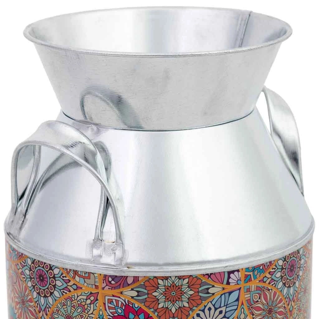 Brocca per il latte in metallo rosso D13,5x22h cm