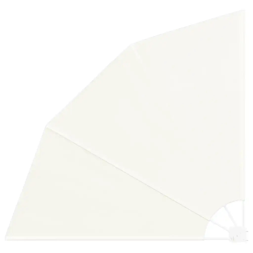 Tenda Laterale per Balcone Pieghevole Crema 210x210 cm 41576