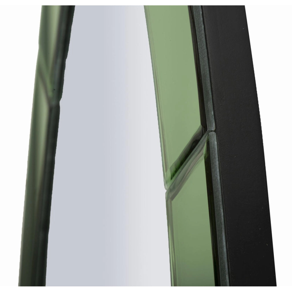 Specchio con Cornice VKH696, Verde, MDF, 150x55x2 cm