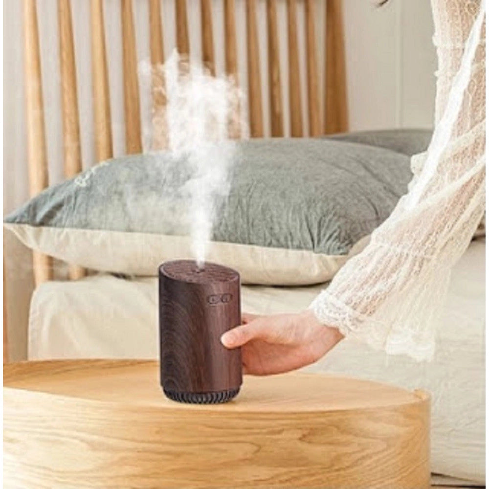 Trade Shop - Mini Diffusore Aromi Umidificatore Ultrasuoni 350ml Usb Aromaterapia Led Tx-8336 -