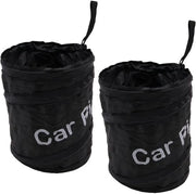 Contenitore di Rifiuti Opaco - Auto Contenitore di Rifiuti - Contenitore di Rifiuti per SUV/Truck - Borsa Portatile di Rifiuti - Materiale Polyester - Sottopiede Antiscivolo - Contenitore di Rifiuti per Auto