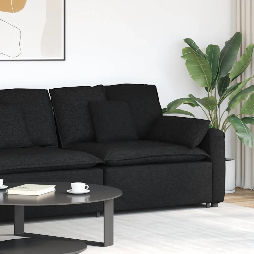 Modulo Terminale Bracciolo Divano Modulare con Cuscini-Sofa Modulare-Divanetto 100 cm 696580