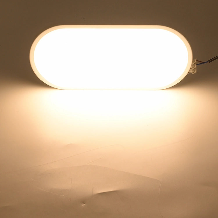 APPLIQUE LED DA PARETE IP65 LUCE CALDA 3000K - DESIGN OVALE PER GIARDINI E FACCIATE ESTERNE