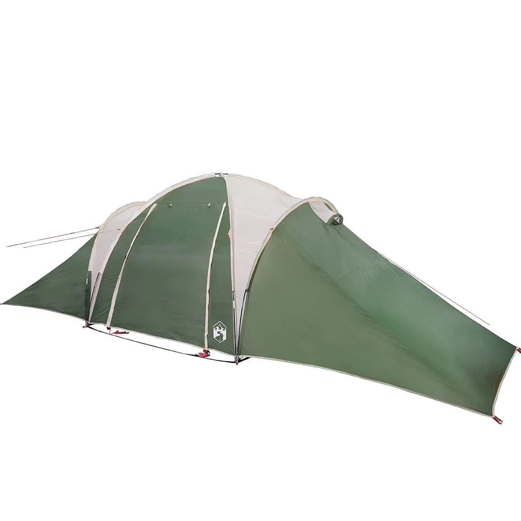 Tenda da Campeggio | Tenda Familiare a Cupola per 6 Persone Verde Impermeabile