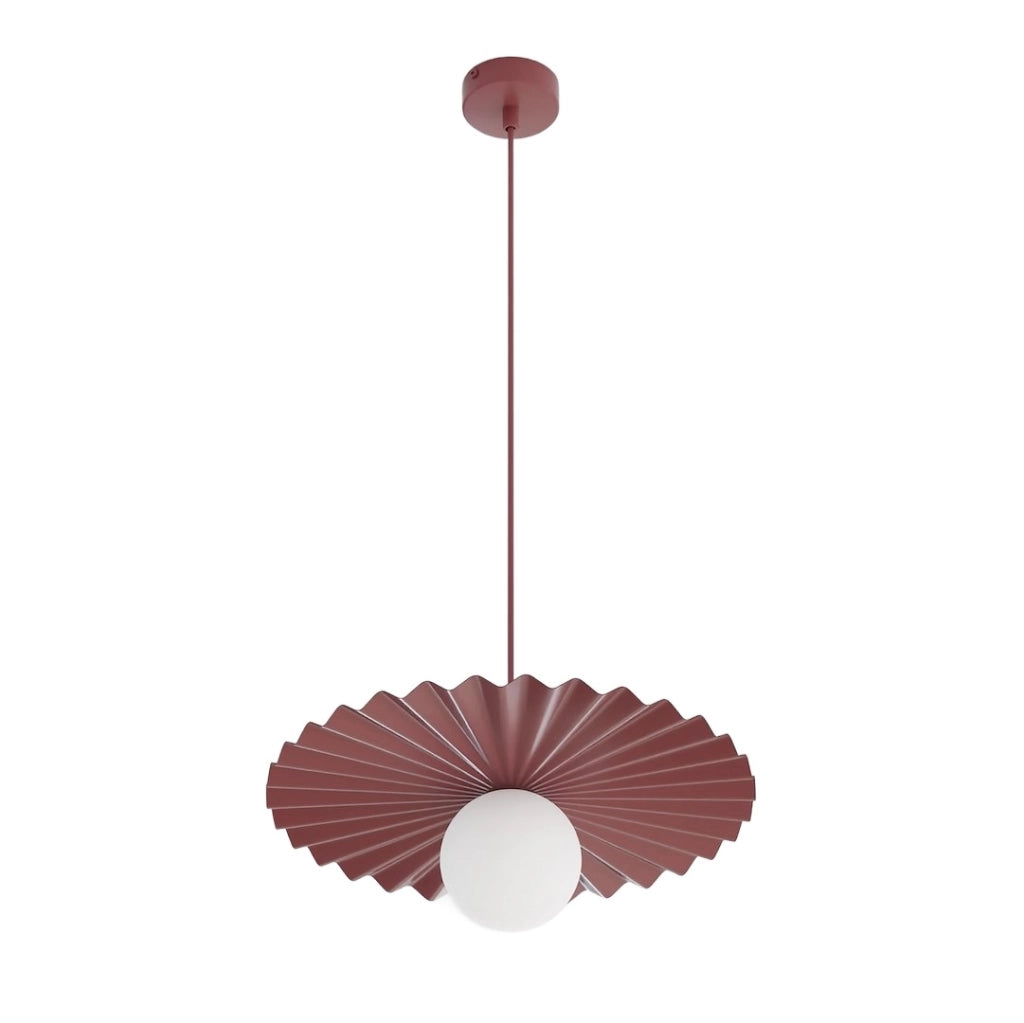 Lampada a sospensione UMBRA Emibig bordeaux 1xG9