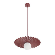 Lampada a sospensione UMBRA Emibig bordeaux 1xG9