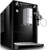 Melitta Macchina per caffé e per cappuccino automatica, Caffeo Solo & Perfect Milk, Nero/Argento, E957-101