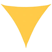 Parasole a vela | Telo Ombra | Vela da ombra Oxford Triangolare 4,5x4,5x4,5 m Giallo