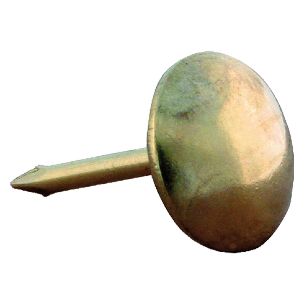 BULLETTE PER TAPPEZZIERE mm 12 - pz 20 ottonate nido ape  - Blister Koncreto