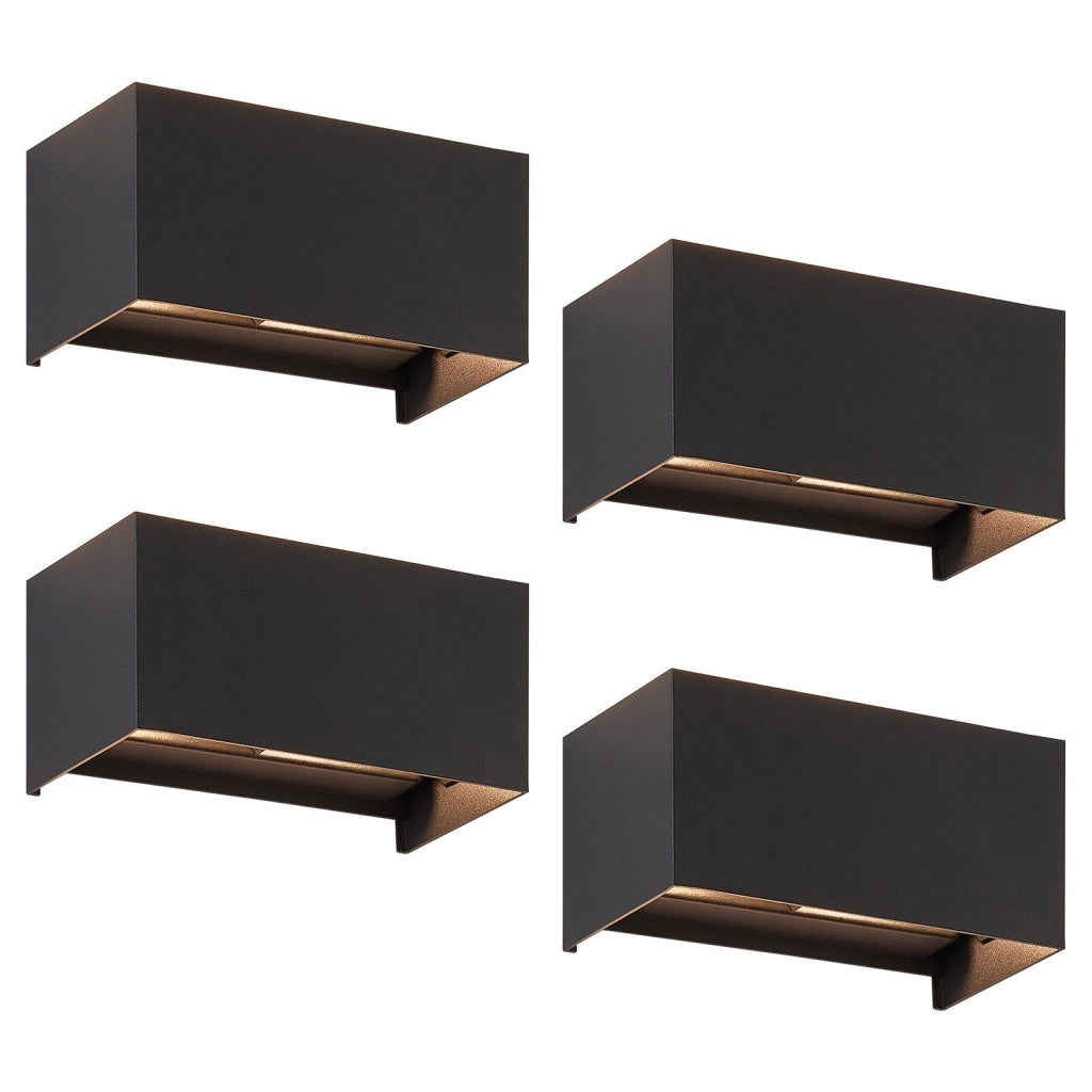 ZMH Applique 4ER Applique LED Applique da esterno Applique da interno Applique G9
