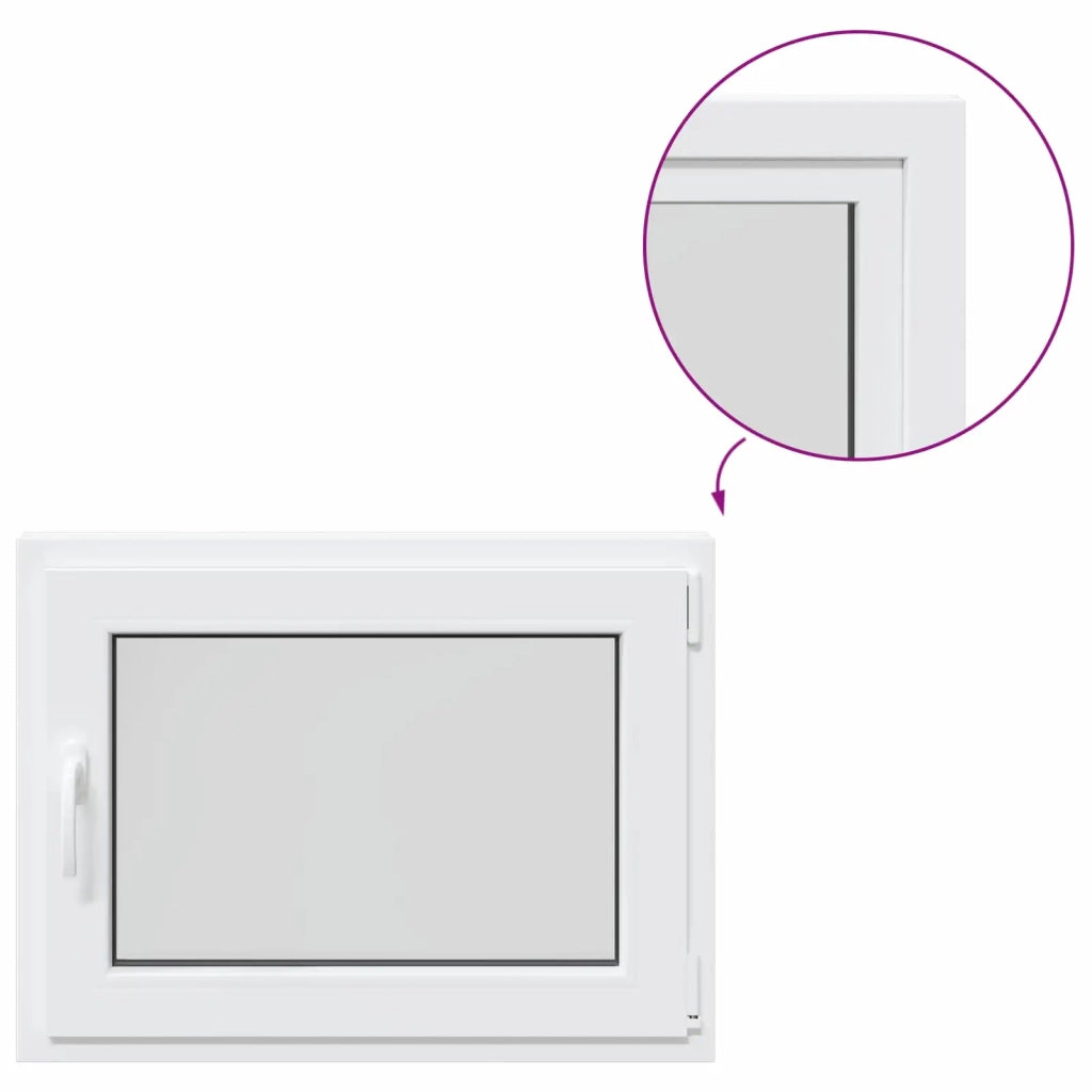 Finestra per Soffitta RISOR 50 x 55 cm PVC e Vetro 42047848