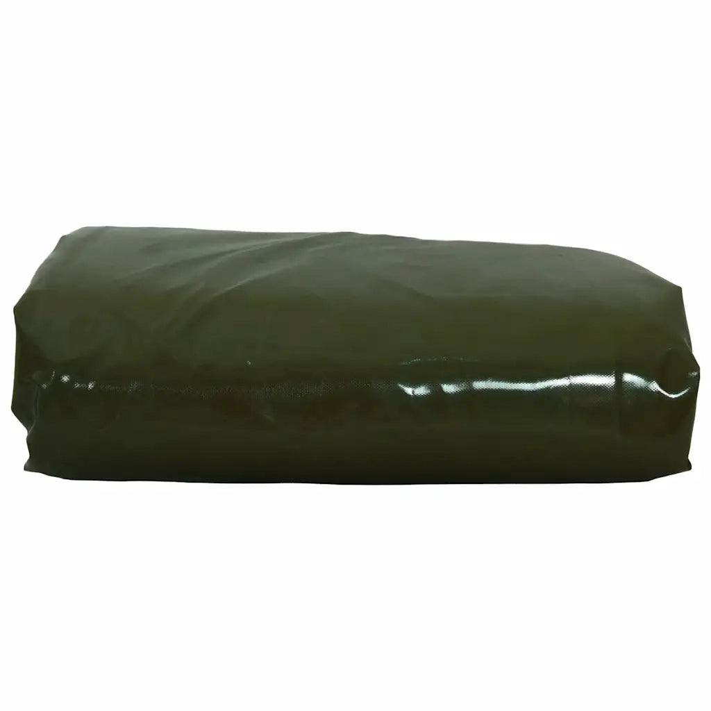 Telo 650g / m2 Verde oliva 4 x 6 m Tela con rivestimento in PVC