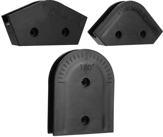 Set a curvatura 3 pezzi - Tubo rigido 14mm - Materiale ABS - Angoli 45/90/180 gradi - Kit di raffreddamento ad acqua - Attrezzo per curvatura tubi