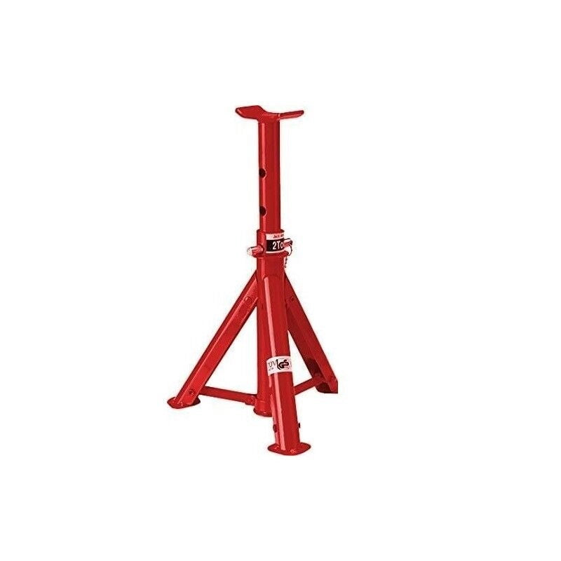 CRIC A CAVALLETTO PONY CON PORTATA MASSIMA 2 TONNELLATE ROSSO