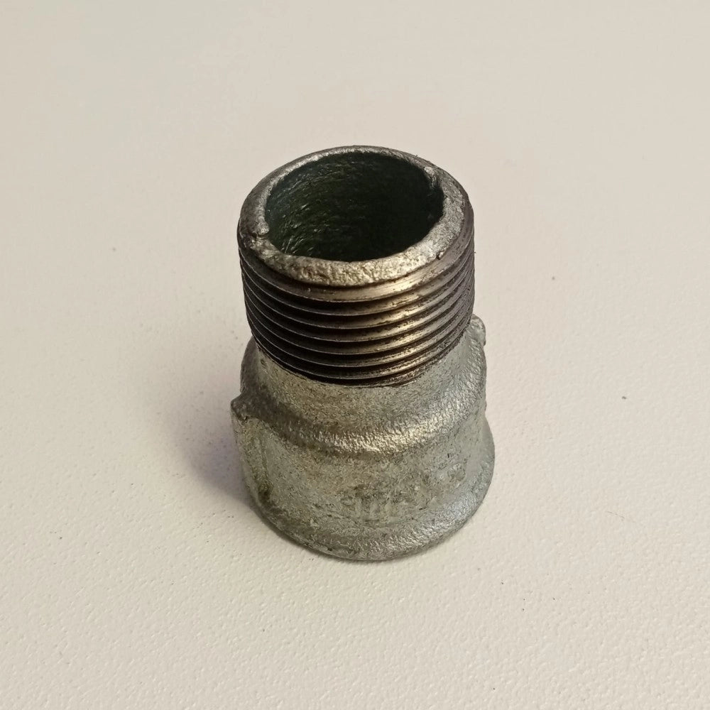 Raccordo mf 3/4'' manicotto zincato di ghisa malleabile