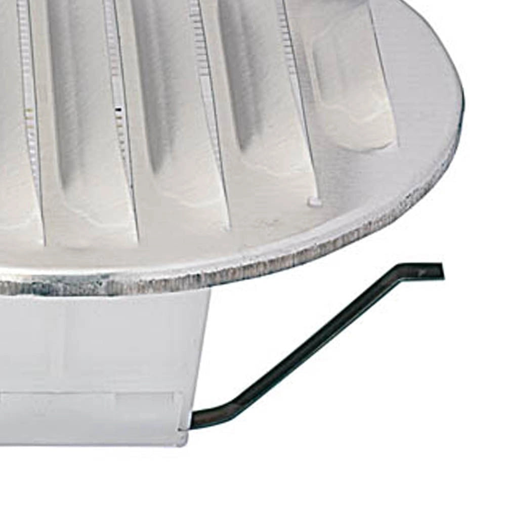 Griglia in allu.dm.130 con molle e rete