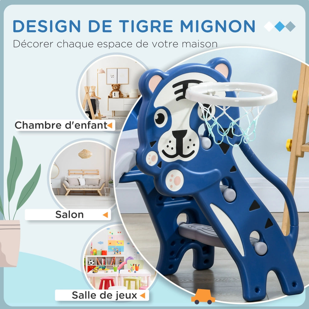 Toboga Bambini con Canestro ¨C Minimal ¨C Blu