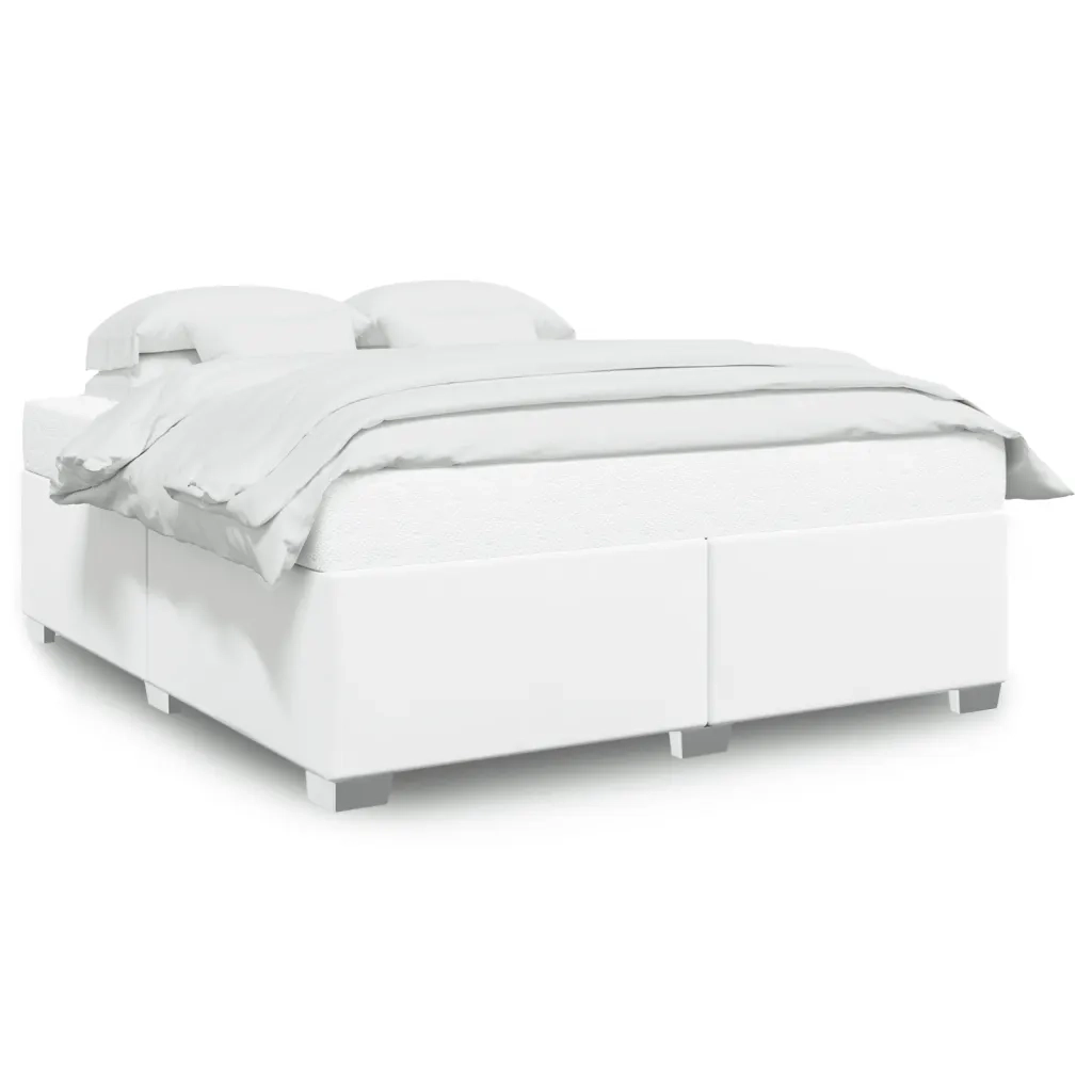 Giroletto Bianco 180x200 cm in Similpelle