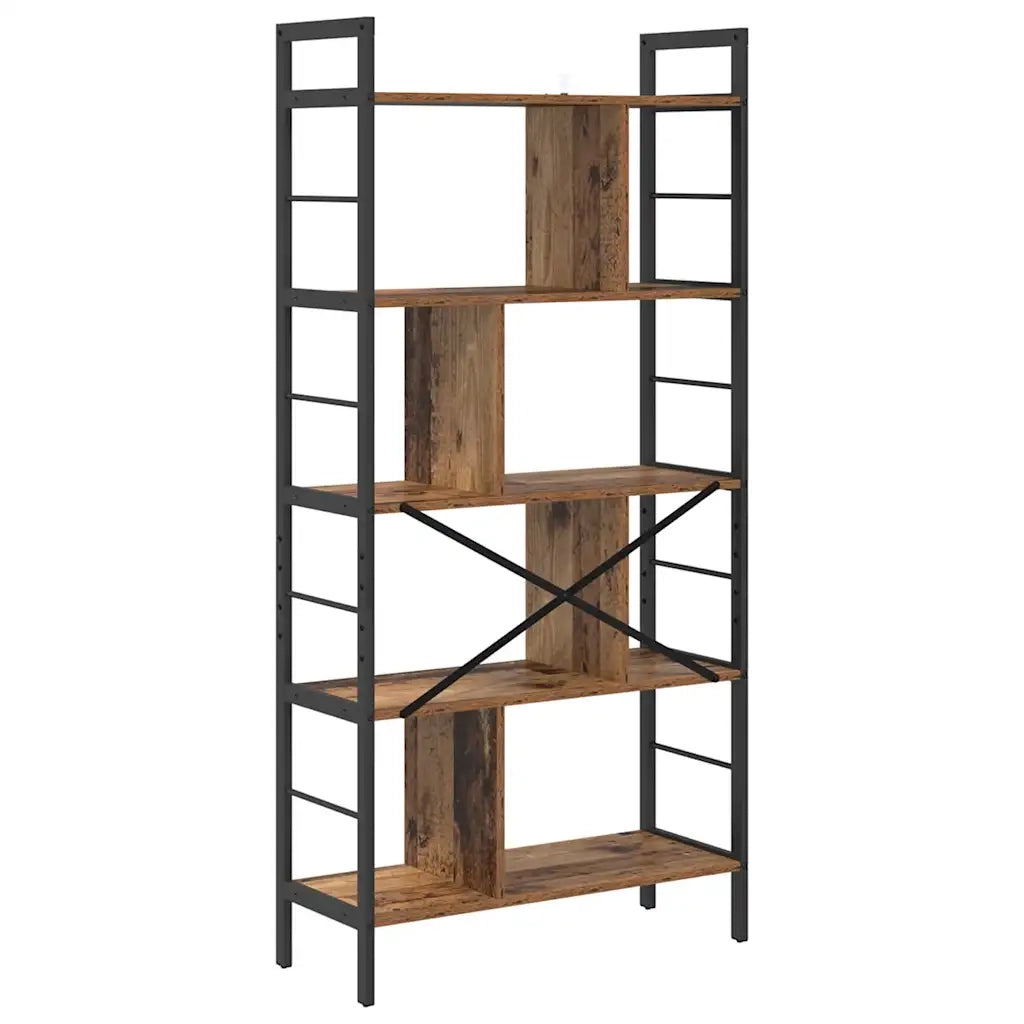 Libreria Legno vecchio 75 x 30 x 156 cm Legno multistrato 883962