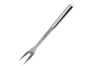 FORCHETTONE IN ACCIAIO INOX PER BARBECUE CON MANICO ALLUMINIO- - lunghezza cm.35 - 2 pezzi LAPILLO