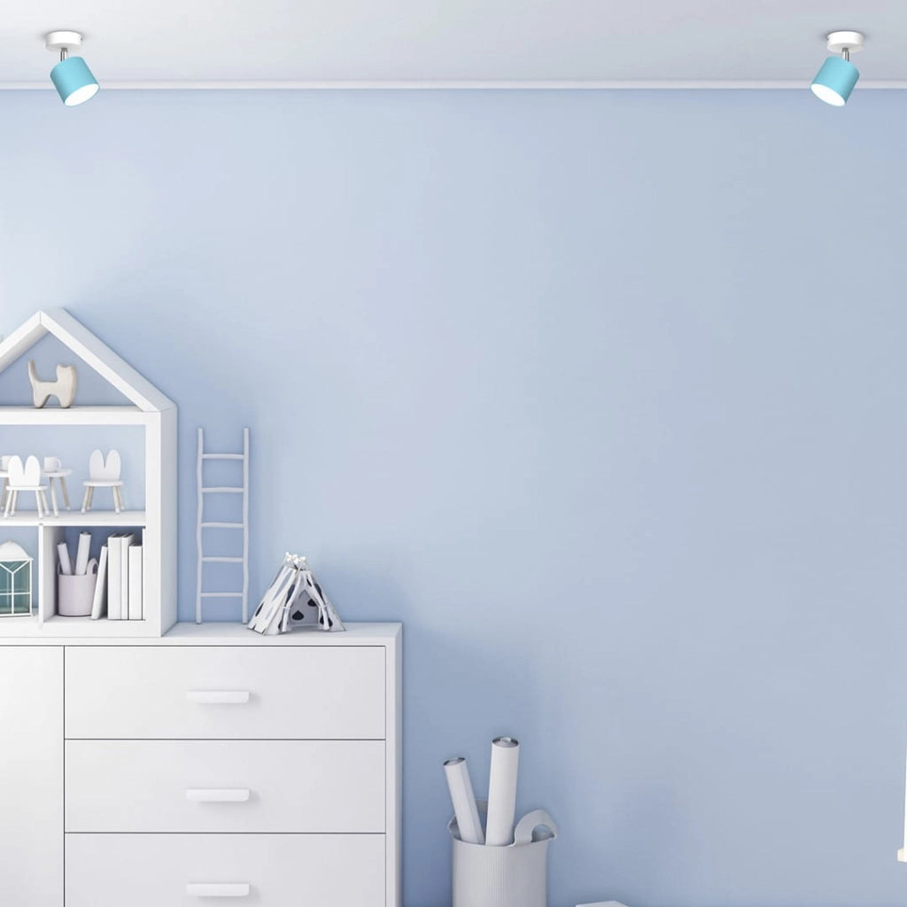 Spot parete/soffitto DIXIE 1x20W GX53 blu Milagro MLP7604