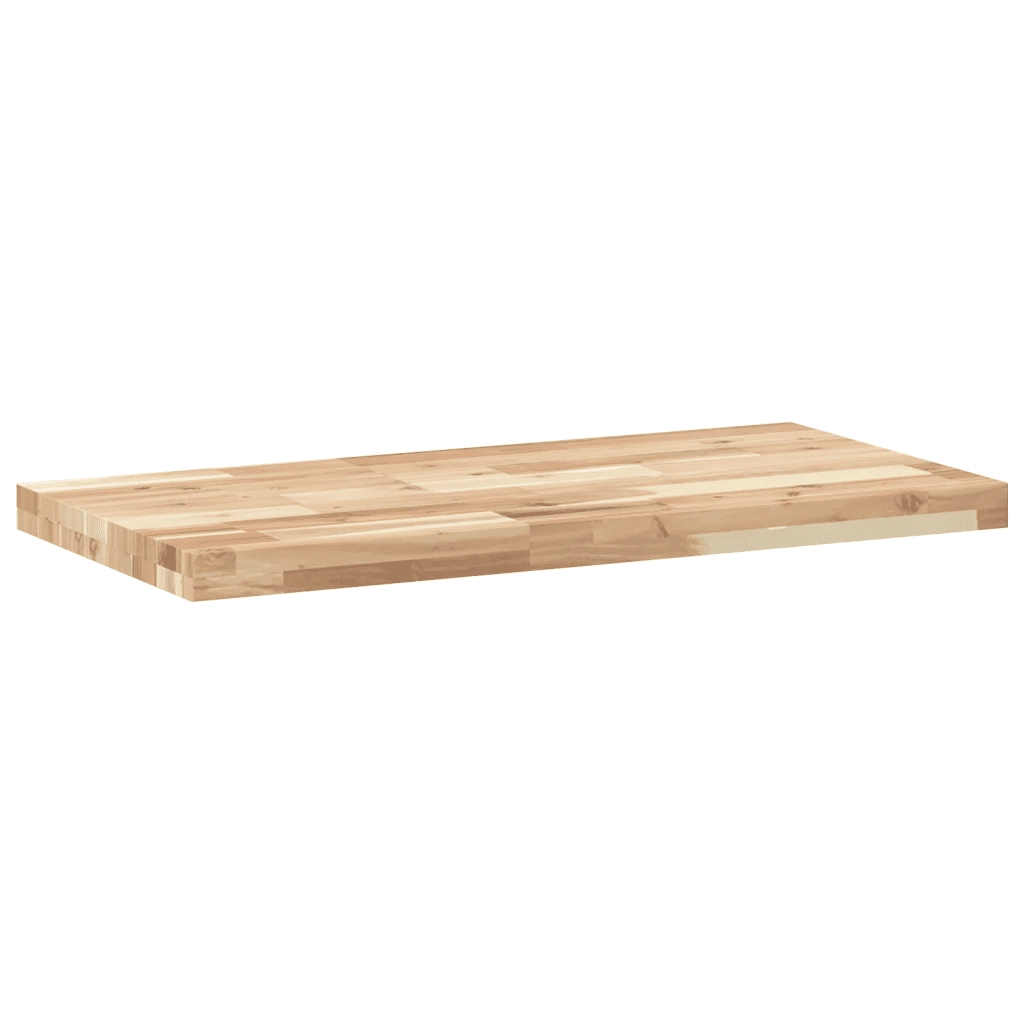 Mensole da Parete 2 pz 100x40x4 cm Legno Acacia Non Trattato 3279480