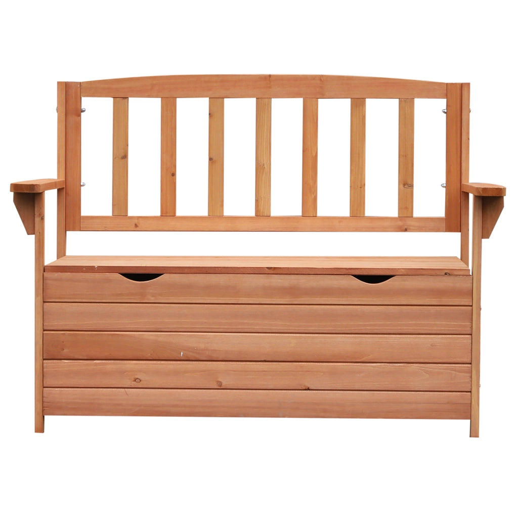 Panchina da Giardino 2 Posti con Contenitore ¨C Xylo ¨C Legno