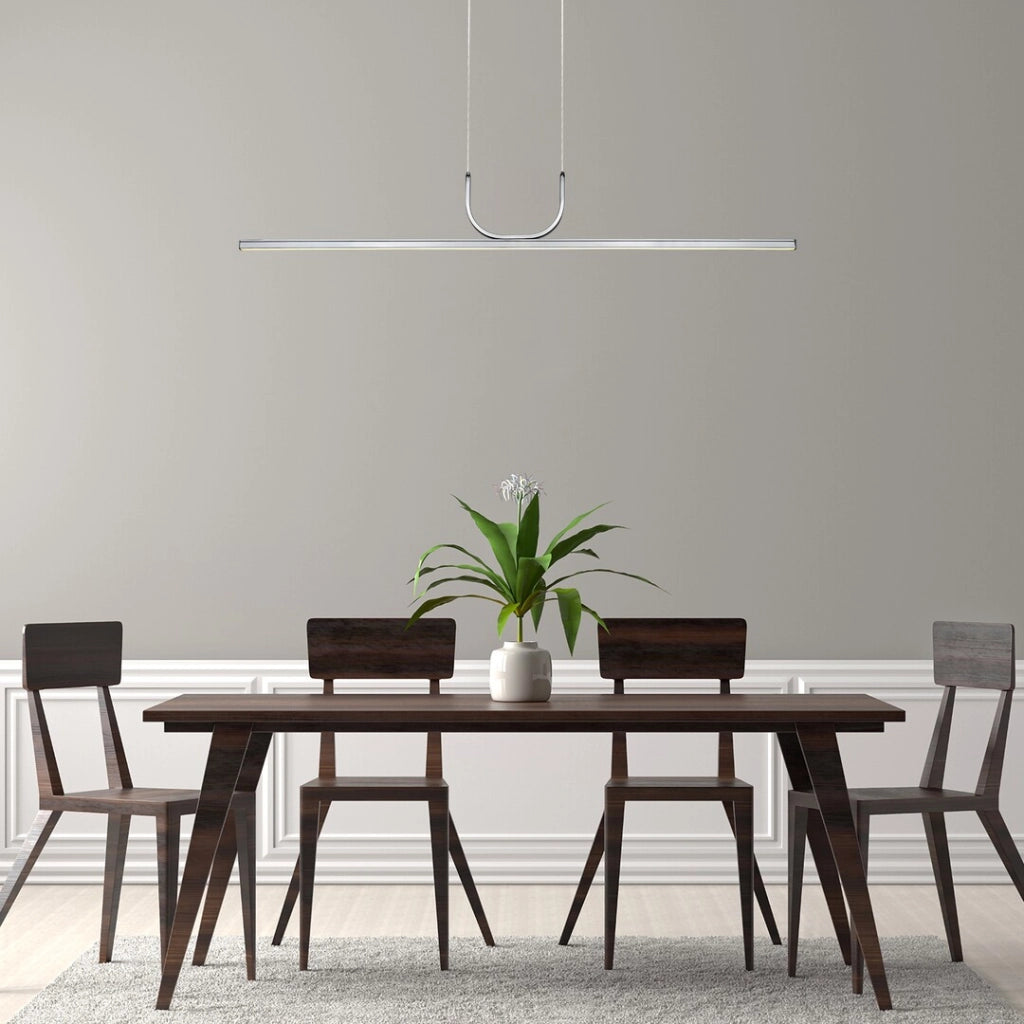 Lampada a sospensione LED 25W cromata Elia Rabalux