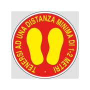 ETIC.ADES D.20CM TENERSI A DIST. DI 1-2MT