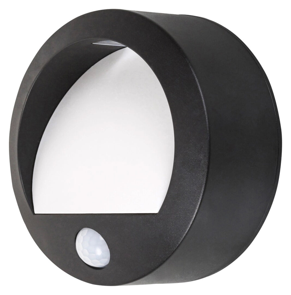 Applique esterna con sensore LED 1,5W nera Amarillo