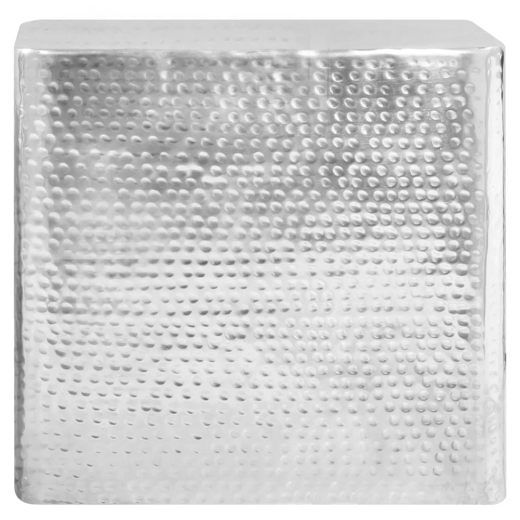 Tavolini da Salotto 2 pz Argento in Alluminio 246504