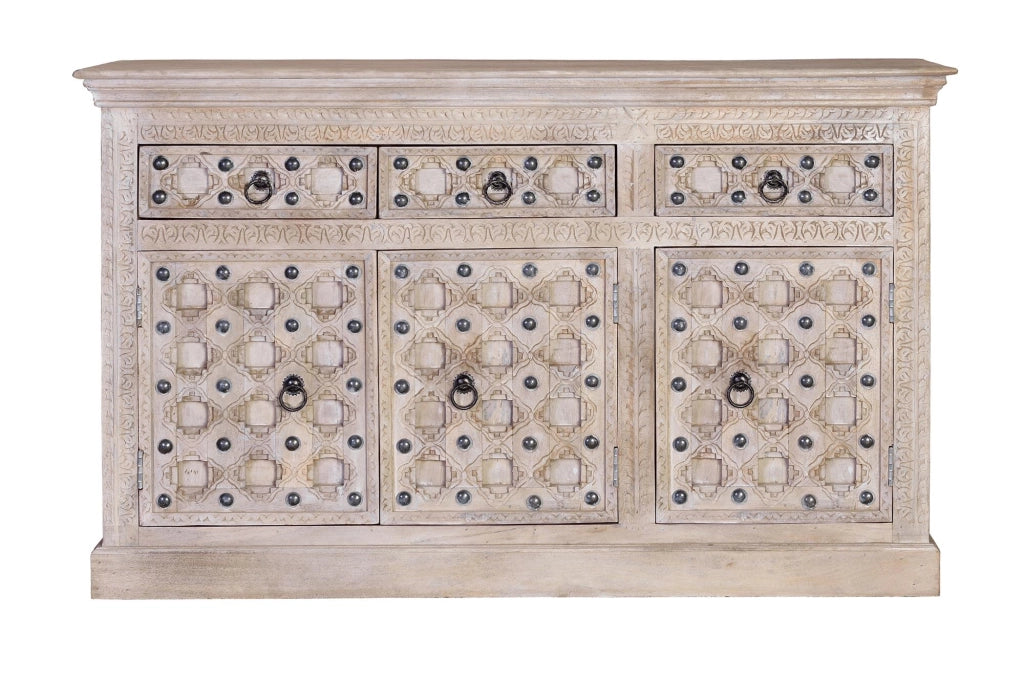 Credenza a 2 ante e 3 cassetti