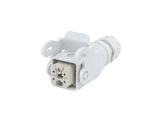 CONNETTORE FEMMINA DI RICAMBIO PER BACCHIATORE ELETTRICO OLIVGREEN A3    MINELLI