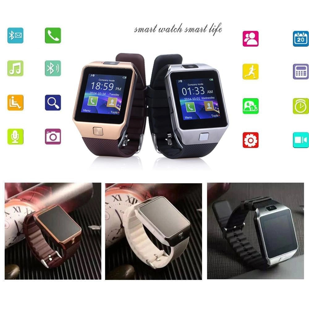 Trade Shop - Smartwatch Dz09 Orologio Telefono Cellulare Bluetooth Sim Card Per Smartphone -