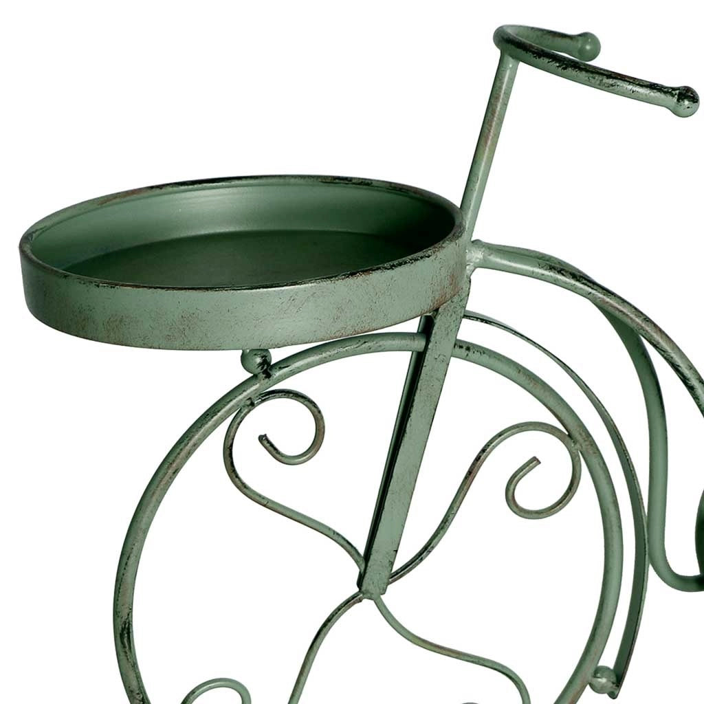 Portavaso verde, 55x24x35h cm