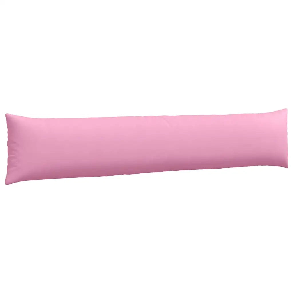 Cuscini da Divano 2 pz-Set di 2 Cuscini per Sofa Rosa 200 x 40 cm Tessuto