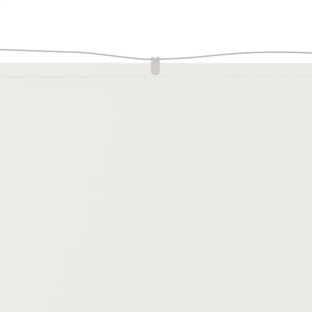 Paravento Verticale Bianco 140x420 cm Tessuto Oxford CFW7149921
