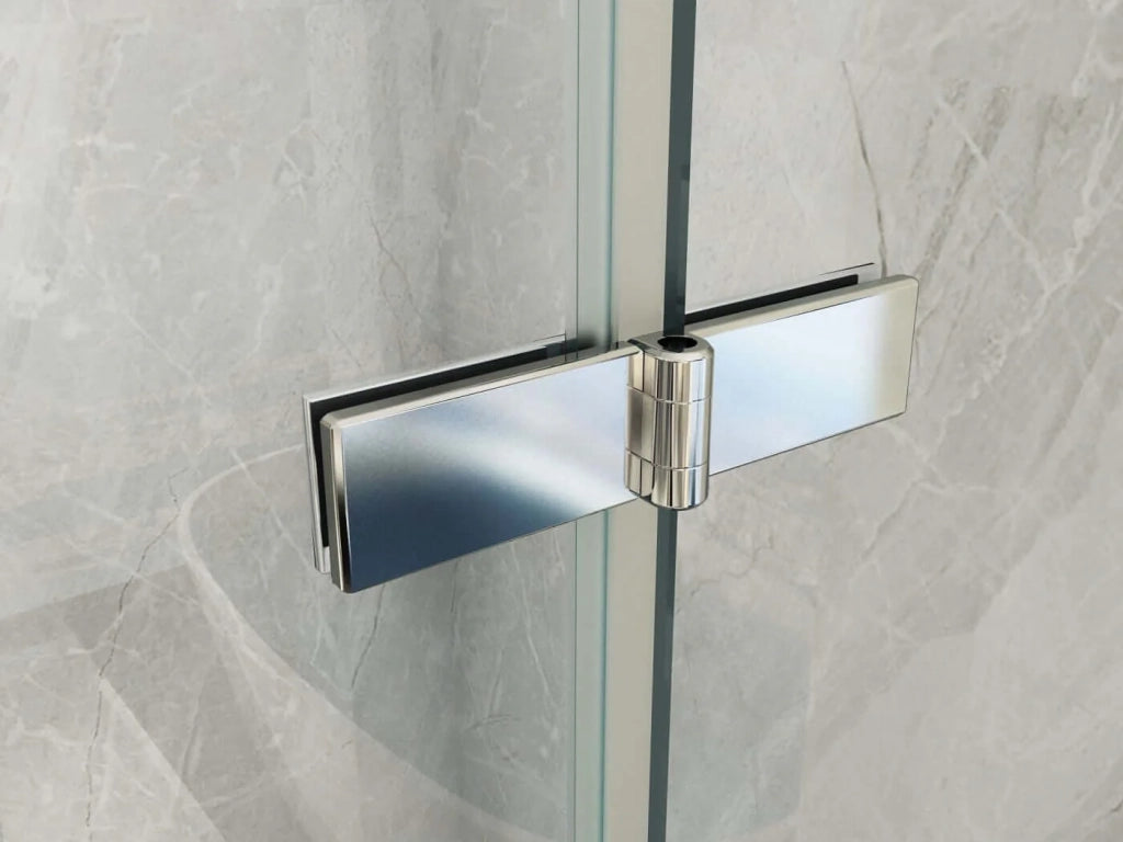 Box Doccia 8mm Due Lati Ad Anta A Libro Apertura Totale - Cancer - 60x60